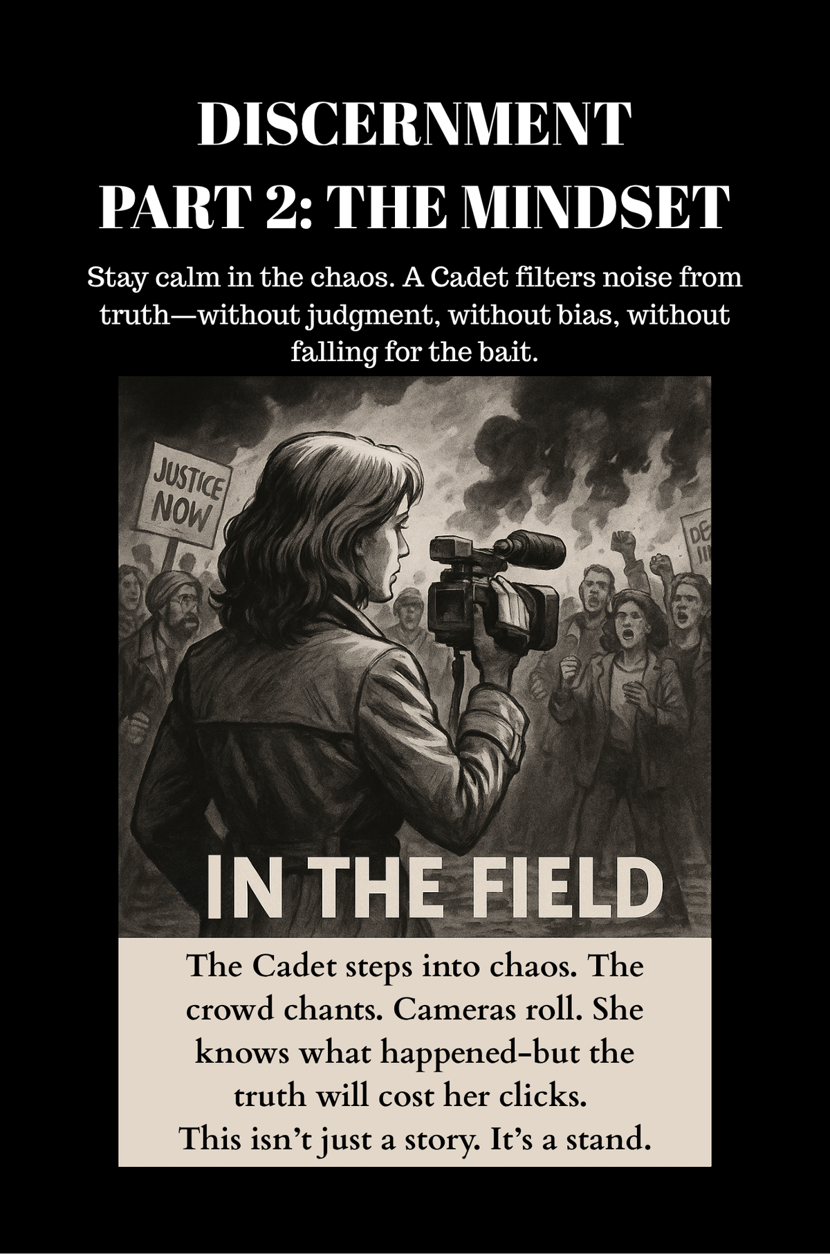 The Cadet Code: 10 Steps for a Discerning Mindset and Content Creation by Susan Pavan, M.A.Journ. (Hardcover)