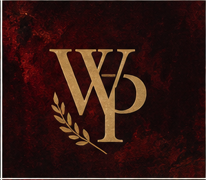 William Patten WP monogram in Trumpet house style