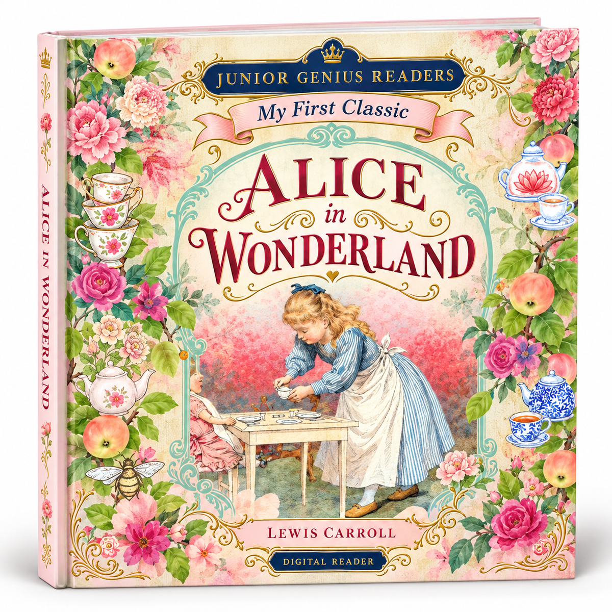 Alice in Wonderland by Lewis Carroll (Digital Junior Genius Reader)