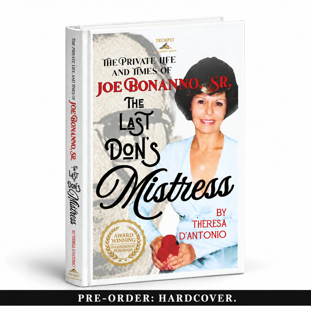 The Last Don’s Mistress hardcover with PRE-ORDER: HARDCOVER strip