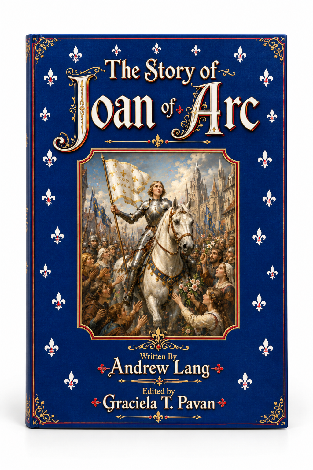 Joan of Arc Hardcover studio image