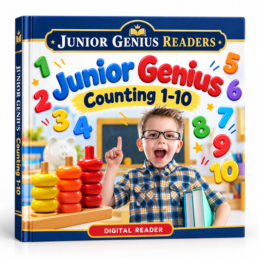 Junior Genius: Counting 1–10 (Digital Junior Genius Reader)