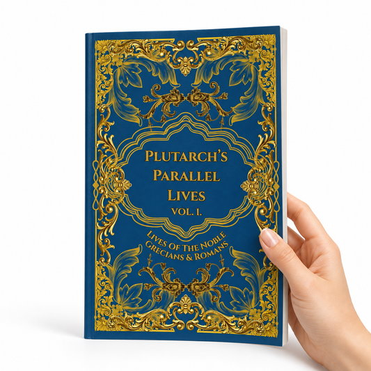 Plutarch's Parallel Lives, Vol. I (Paperback) on white background
