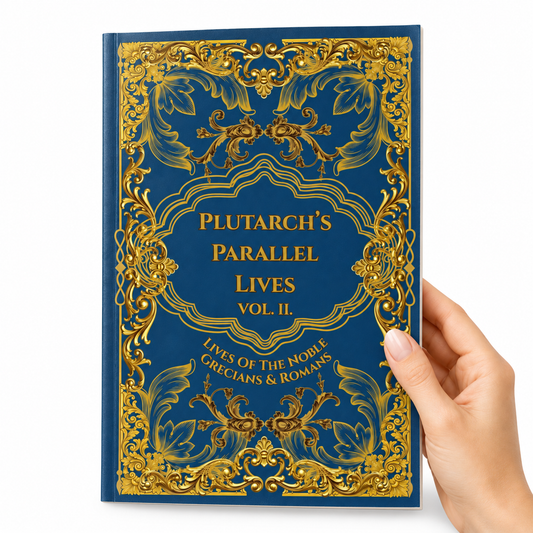 Plutarch's Parallel Lives, Vol. II (Paperback) on white background