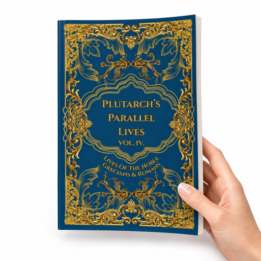 Plutarch's Parallel Lives, Vol. IV (Paperback) on white background