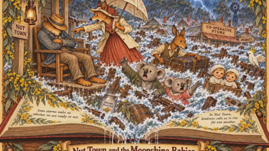 Nut Town and the Moonshine Babies: A Great Australian Tale by Isabella R. Pavan (Paperback)
