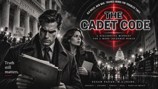The Cadet Code: 10 Steps for a Discerning Mindset and Content Creation by Susan Pavan, M.A.Journ. (Bespoke Edition)