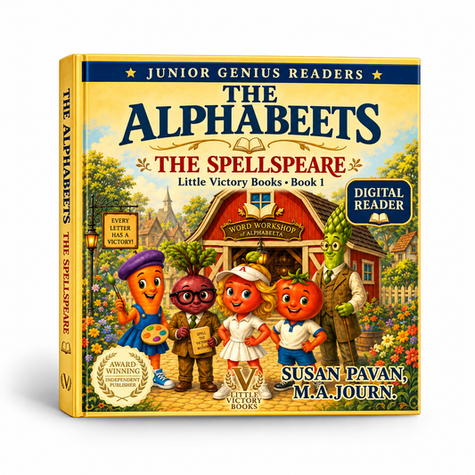 The Alphabeets: The Spellspeare, Book 1 by Susan Pavan, M.A.Journ. (Digital Junior Genius Reader)