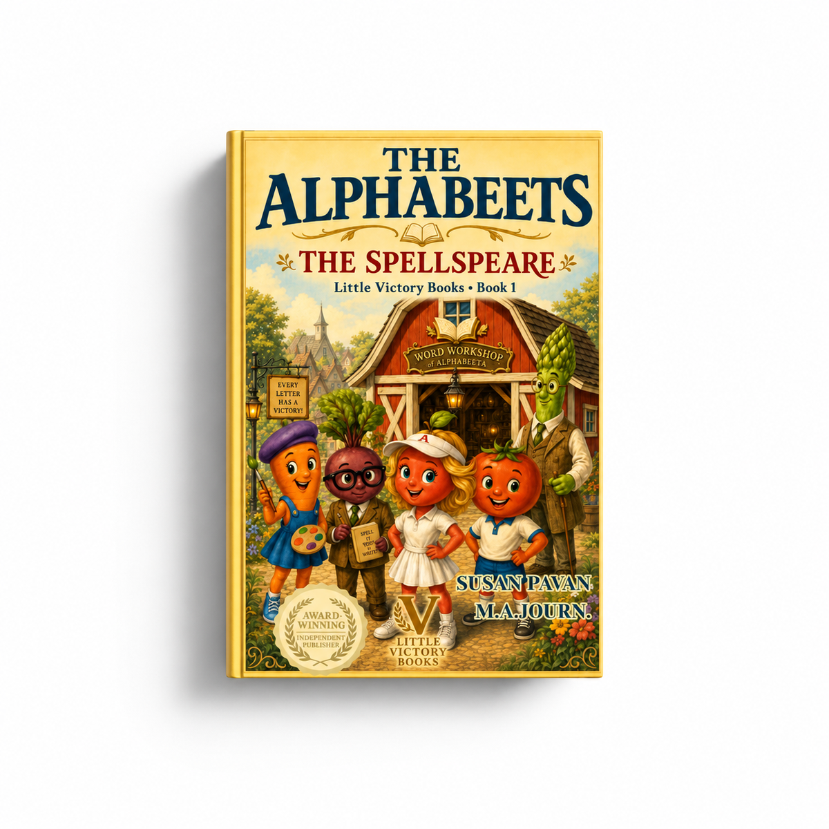 The Alphabeets: The Spellspeare, Book 1 by Susan Pavan, M.A.Journ. (E-Book) cover reference