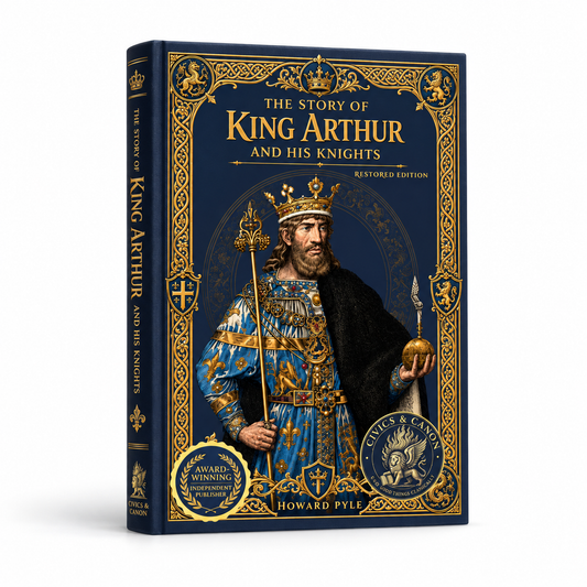 The Story of King Arthur and His Knights by Howard Pyle (E-Book) cover reference